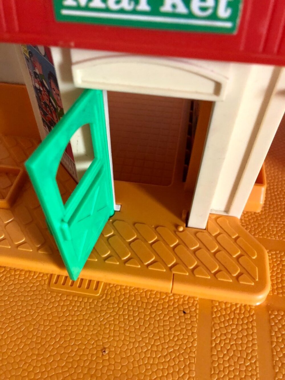 Fisher Price Little People Main Street House Village Mail #2500 Vintage 1986 - Picture 11 of 16